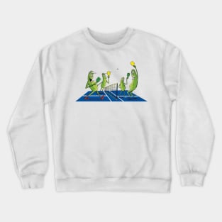 Playing Pickleball Crewneck Sweatshirt